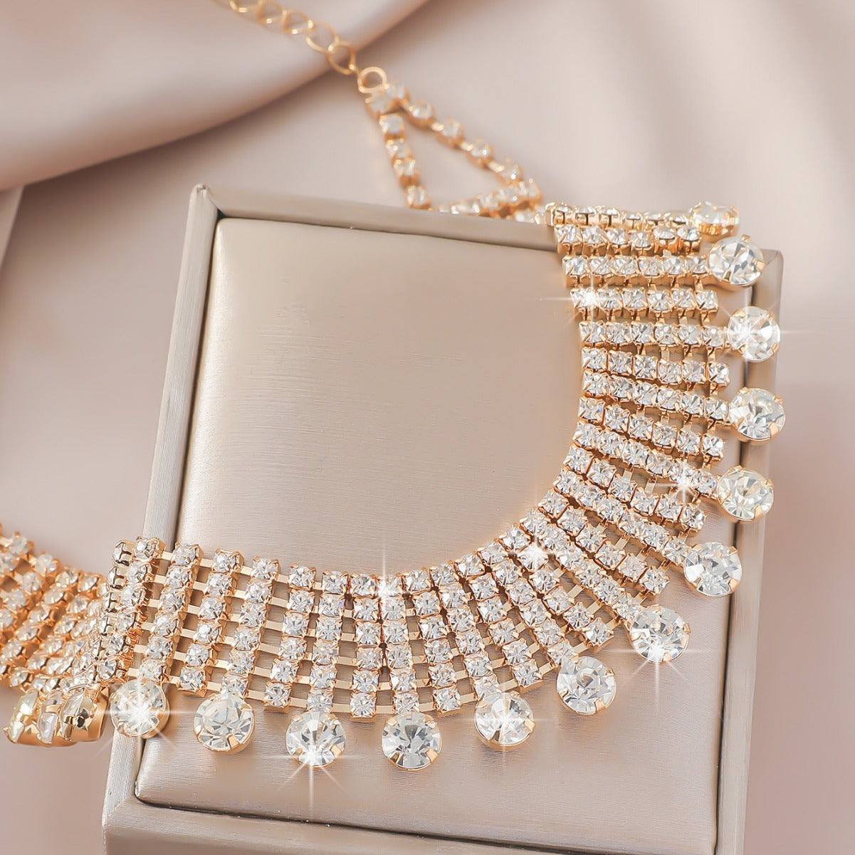 Banquet Graduation Party Wedding Luxury High Sense Necklace Jewelry/Accessories