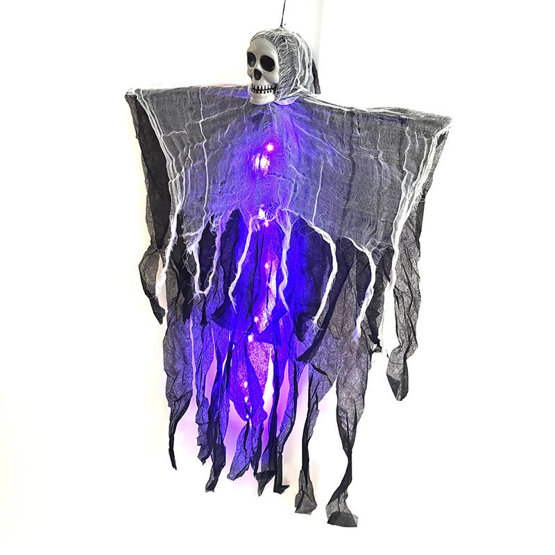 Halloween Decorations Horror Hanging Ghost Skull Skeleton Prop Perfect For Home Outdoor Yard Party Supplies Festival Decorations Home Ornaments