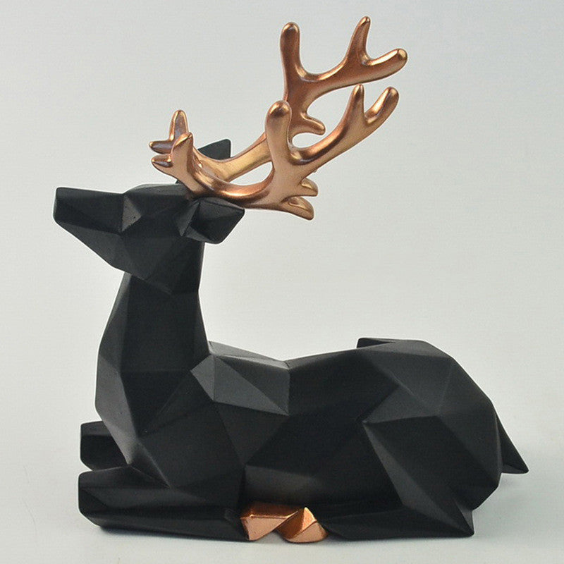 Jewelry Crafts TV Cabinet Deer Decoration