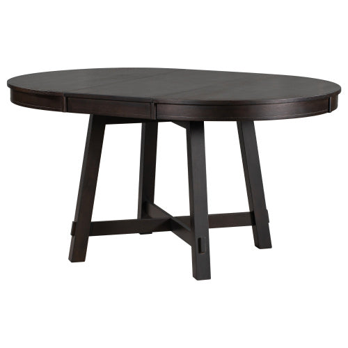 Table à manger circulaire extensible