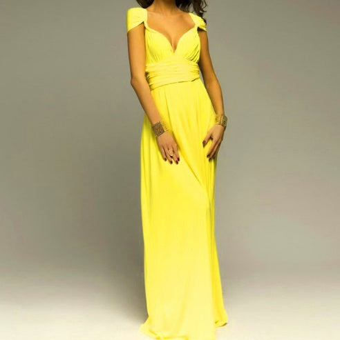 Women's Sexy Long Party Dress Club Floor-Length Summer Backless Bandage Maxi Dress Multiway Bridesmaids Boho Dress Vestidos Women's Garments Apparel / Clothing