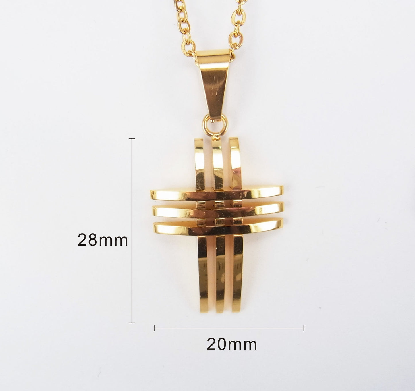 Hollow Cross Punk Personality Men's Jewelry Fashion Trendy Jewelry/Accessories