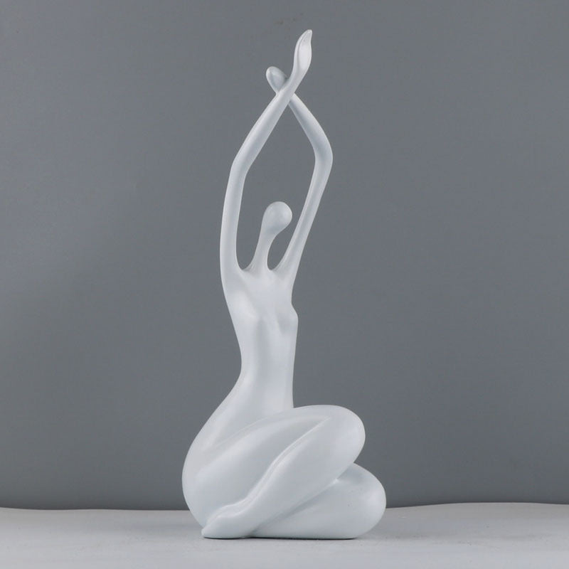 Modern Simple Character Ornament Resin Abstract Ornament Home Ornaments