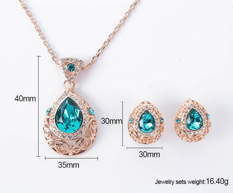 Hollow pattern jewelry set Jewelry/Accessories