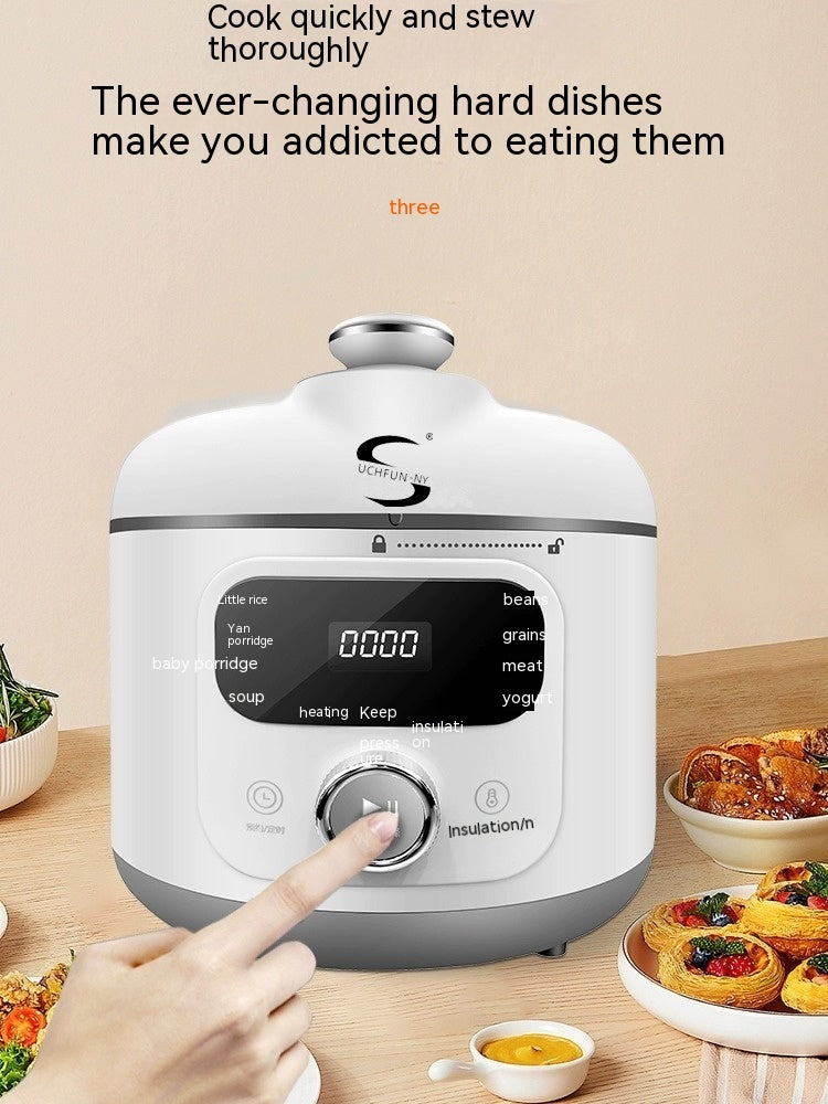 110V V Electric Pressure Cooker Small Household Appliances Home Essentials