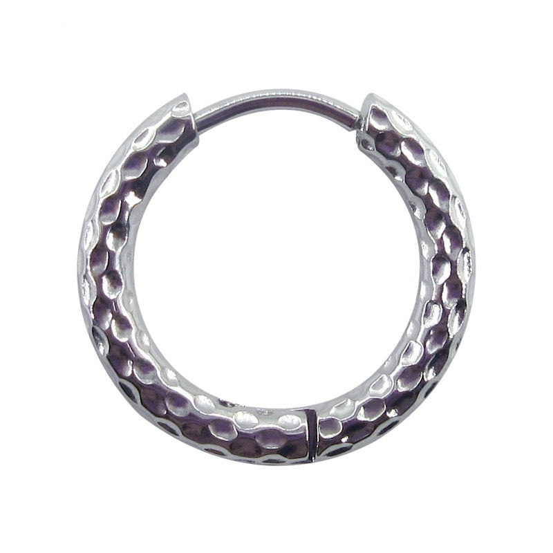 Stainless Steel Earrings High-grade Round Ear Clip Jewelry/Accessories