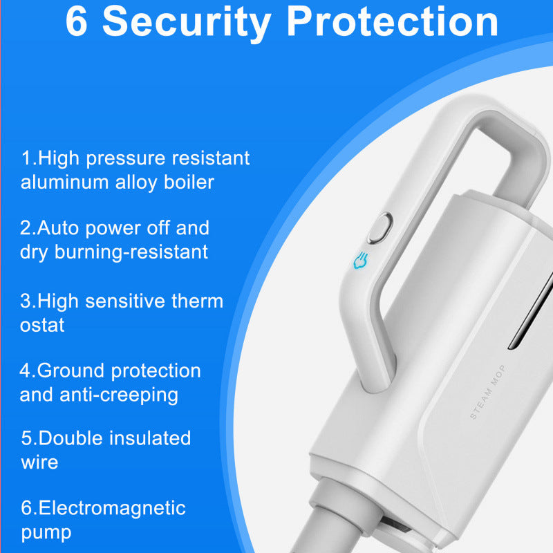 Household Multifunctional Electric Steam Mop Handheld Mopping Machine Appliances Home Essentials