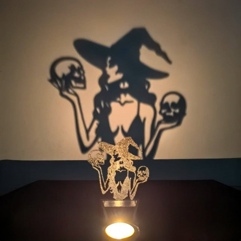 Halloween Candlestick Desktop Creativity Decorations Home Ornaments