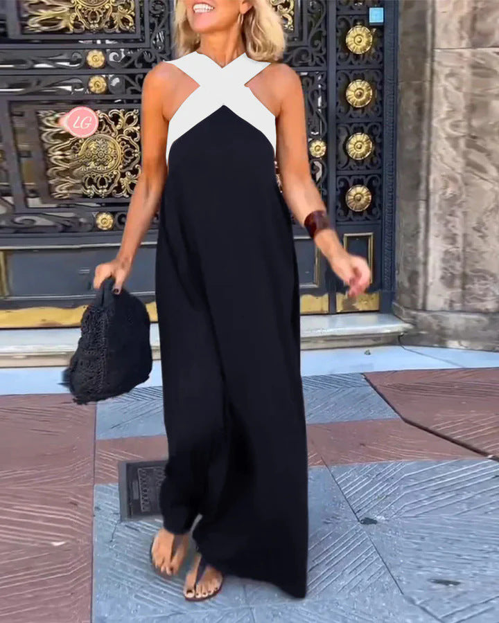 Women's Cross Beauty Back Dress Women's Garments Apparel / Clothing