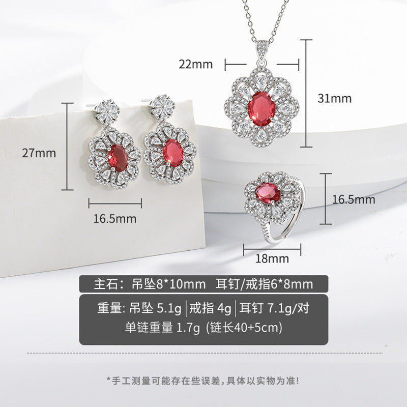 Bride Jewelry Earrings Necklace Jewelry Suit Jewelry/Accessories