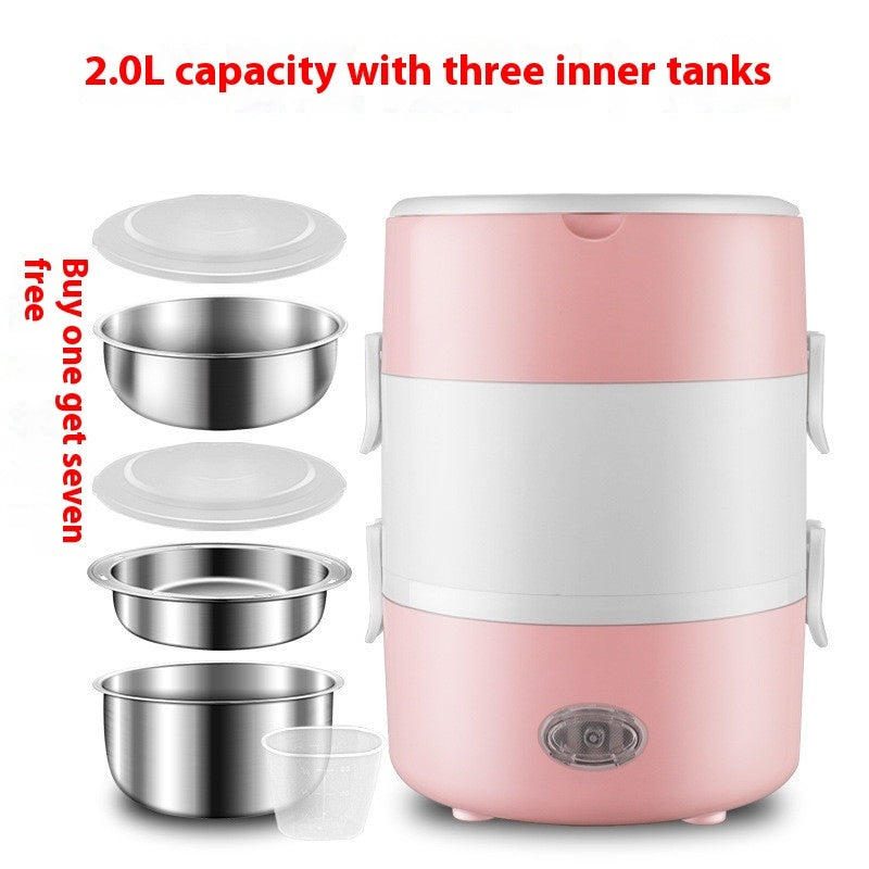 Portable Plug-in Insulated Lunch Box Appliances Home Essentials