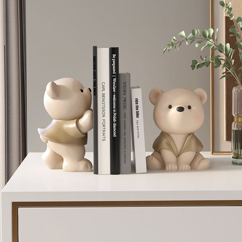 Modern Home Creative Cartoon Bookend Home Ornaments