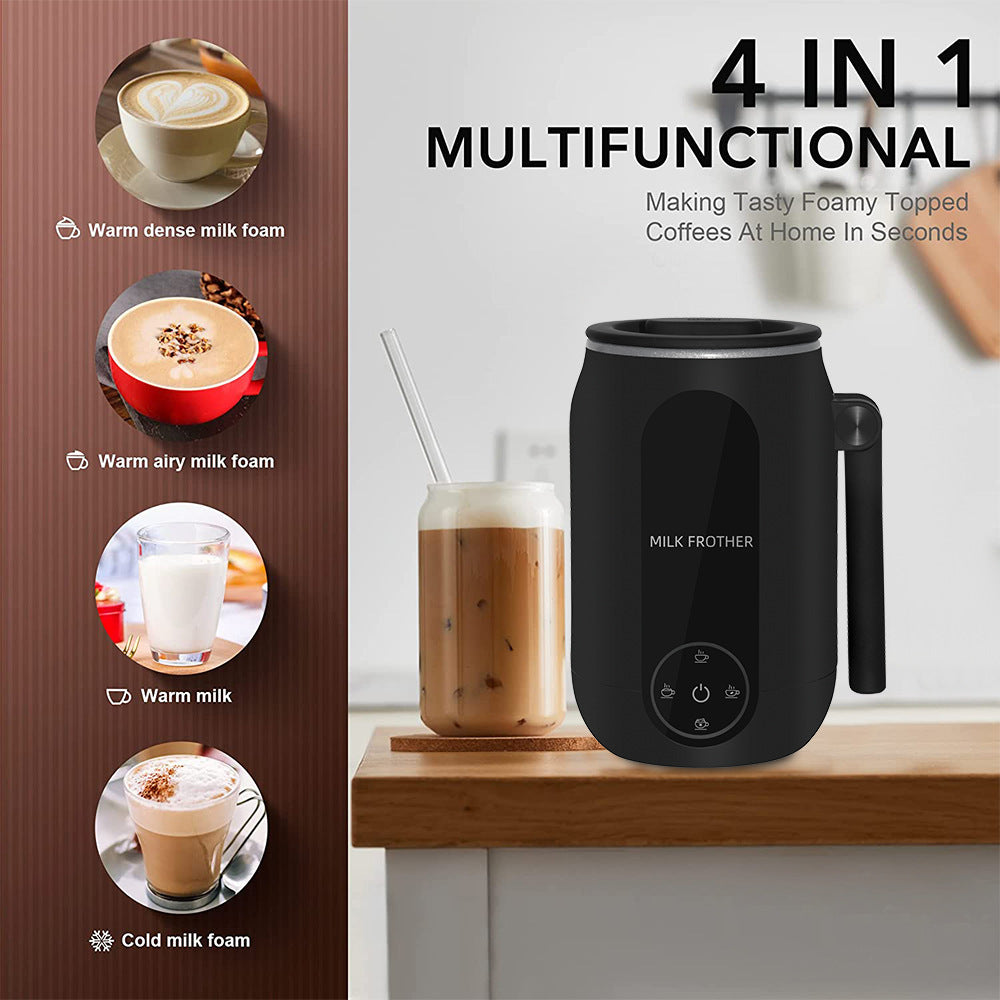 Automatic Home Use Milk Frother Hot And Cold Electric Frother Appliances Home Essentials
