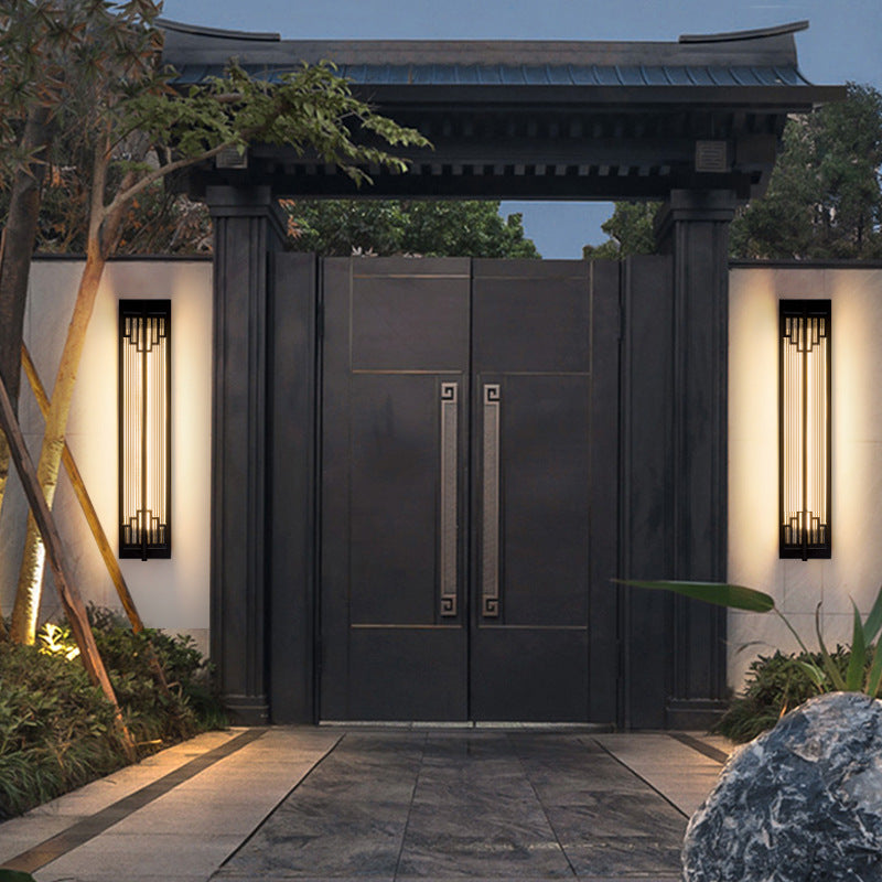Courtyard Outdoor Wall Lamp Gate Lamp Villa Waterproof Lamp Lighting Home Essentials