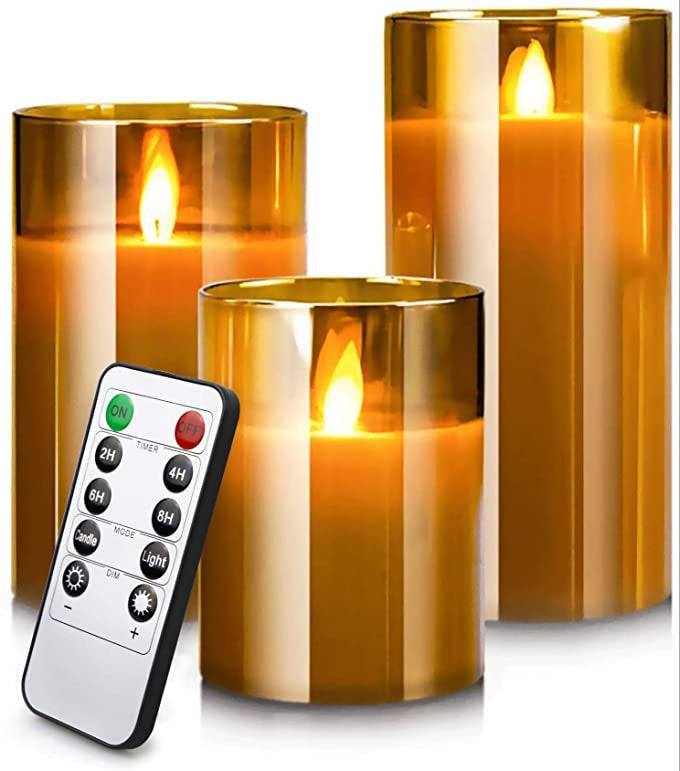 LED Electronic Remote Control Candle Home Ornaments