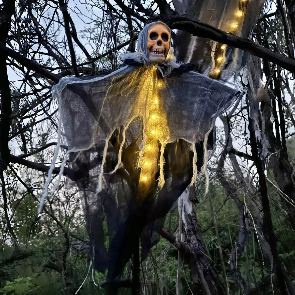Halloween Decorations Horror Hanging Ghost Skull Skeleton Prop Perfect For Home Outdoor Yard Party Supplies Festival Decorations Home Ornaments