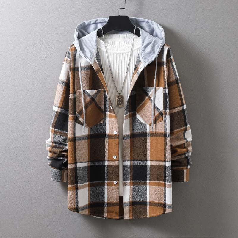 Hooded Casual Loose Fitting Sweater Men's Attire Apparel / Clothing