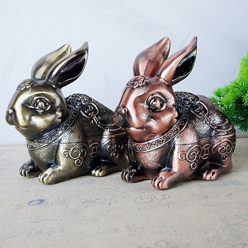 Home Rabbit Shape Ashtray Decoration Home Ornaments