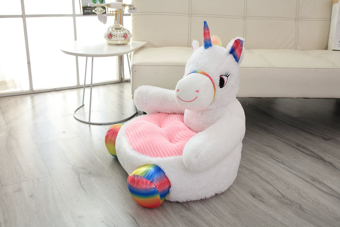 Cute cartoon plush sofa seat
