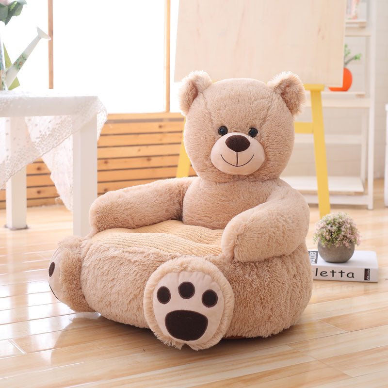 Cute cartoon plush sofa seat