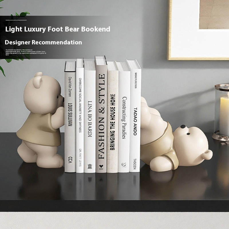 Modern Home Creative Cartoon Bookend Home Ornaments