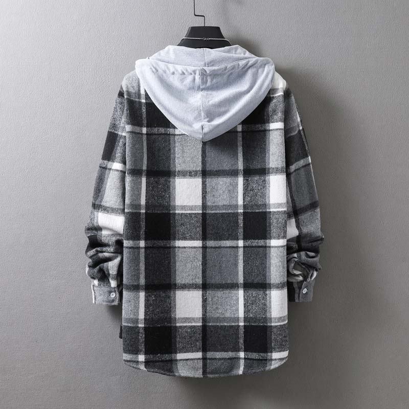 Hooded Casual Loose Fitting Sweater Men's Attire Apparel / Clothing