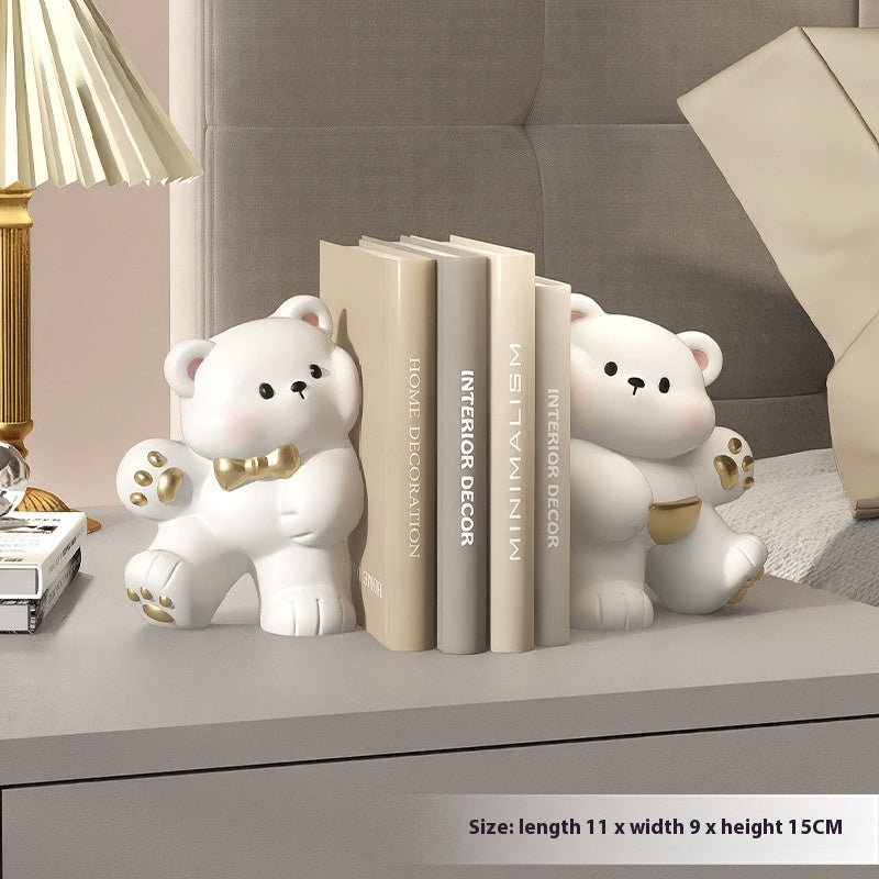 Modern Home Creative Cartoon Bookend Home Ornaments