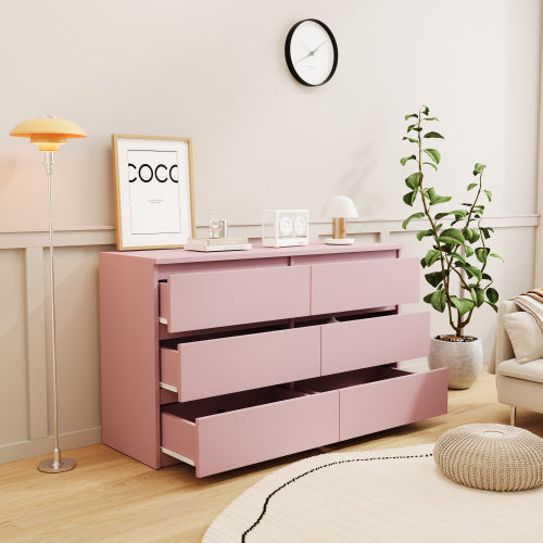 Particle Board 6 Drawer Cabinet Dressing Table Furniture