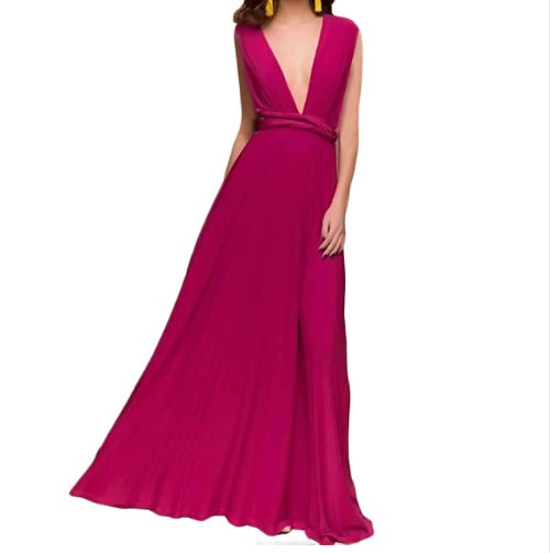 Women's Sexy Long Party Dress Club Floor-Length Summer Backless Bandage Maxi Dress Multiway Bridesmaids Boho Dress Vestidos Women's Garments Apparel / Clothing