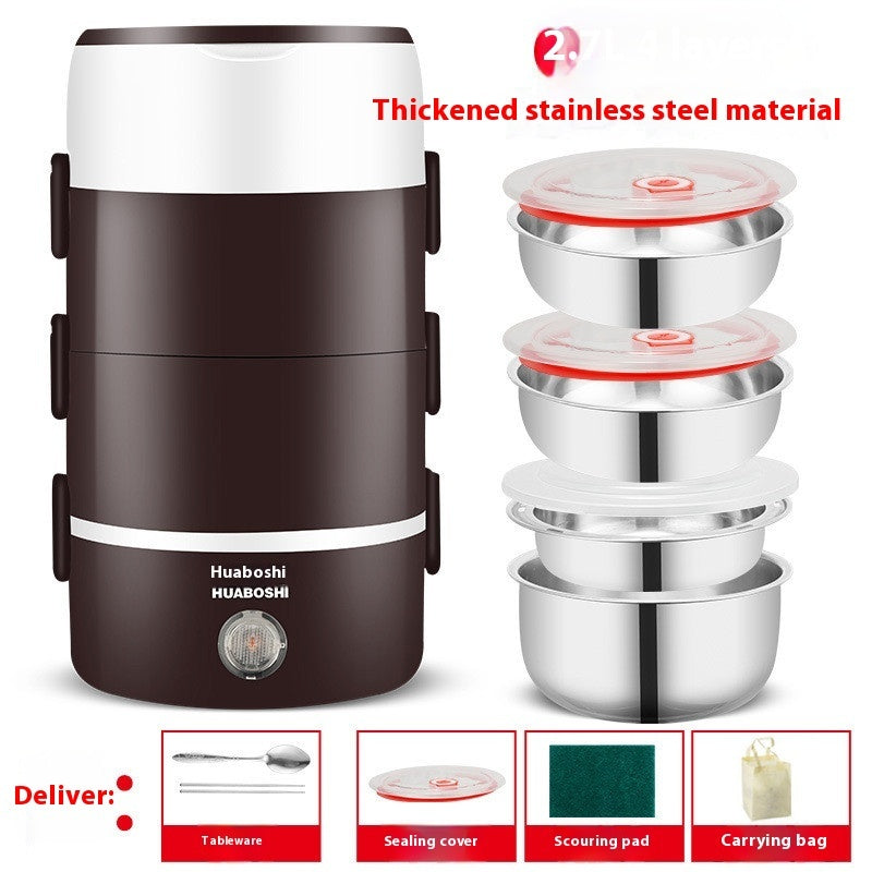 Portable Plug-in Insulated Lunch Box Appliances Home Essentials