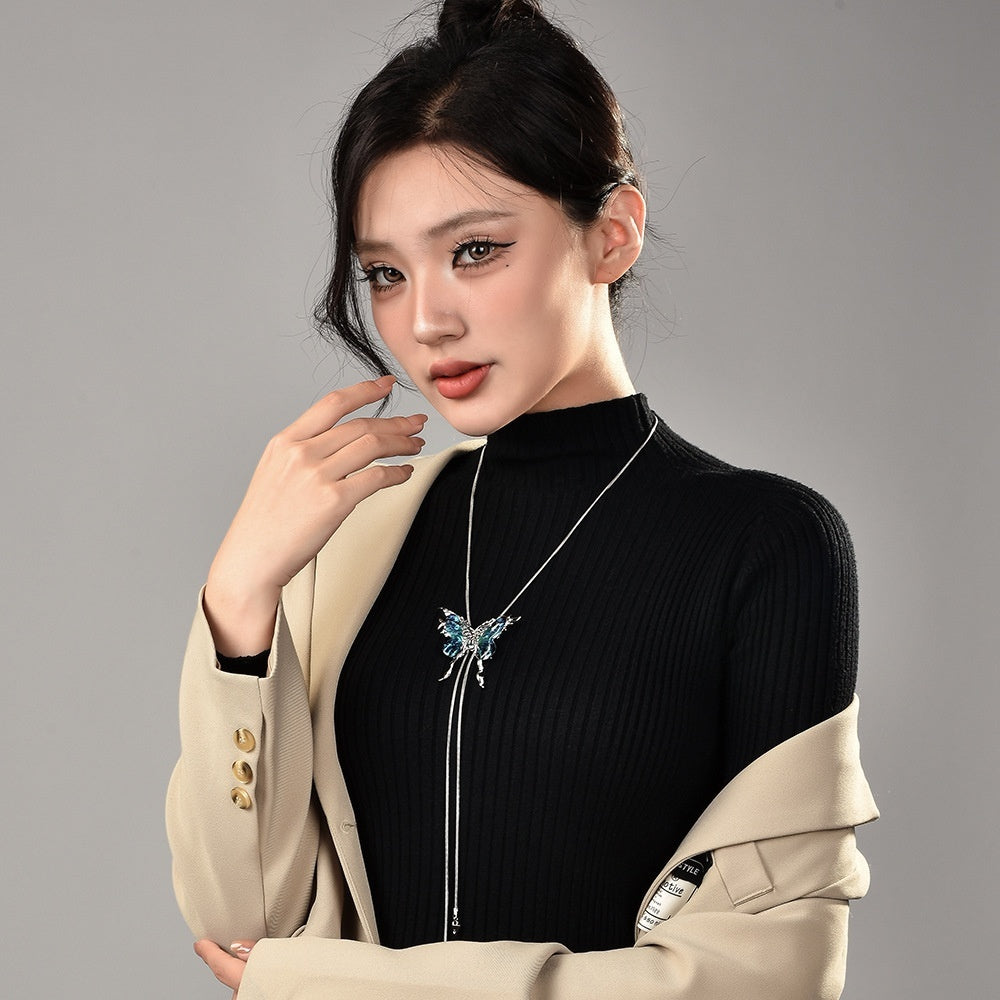 Necklace Women's Fashion Short Necklace Sweater Chain Jewelry/Accessories