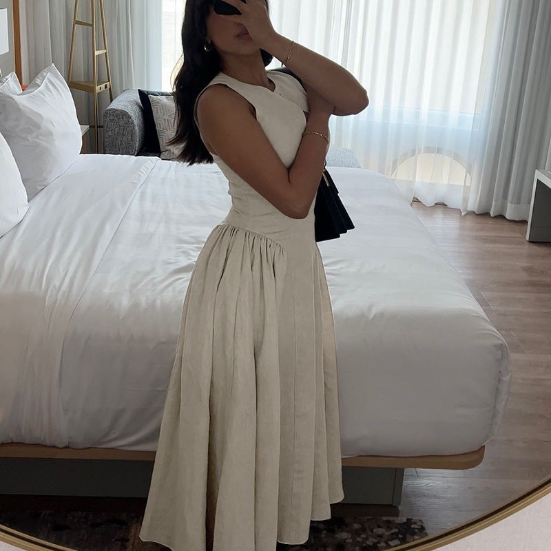 Women's Summer Fashion Hollowed-out A- Line Dress Women's Garments Apparel / Clothing