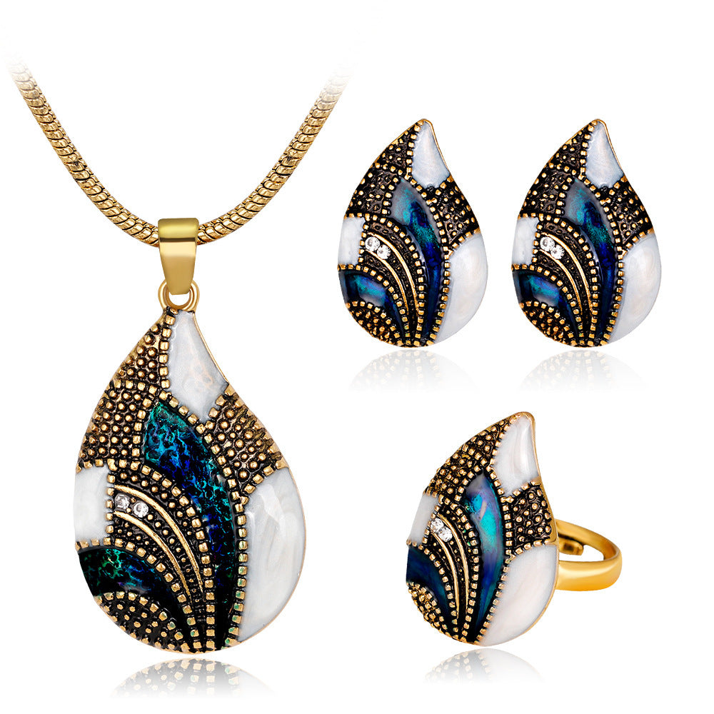 Water Drop Jewelry Set Jewelry/Accessories