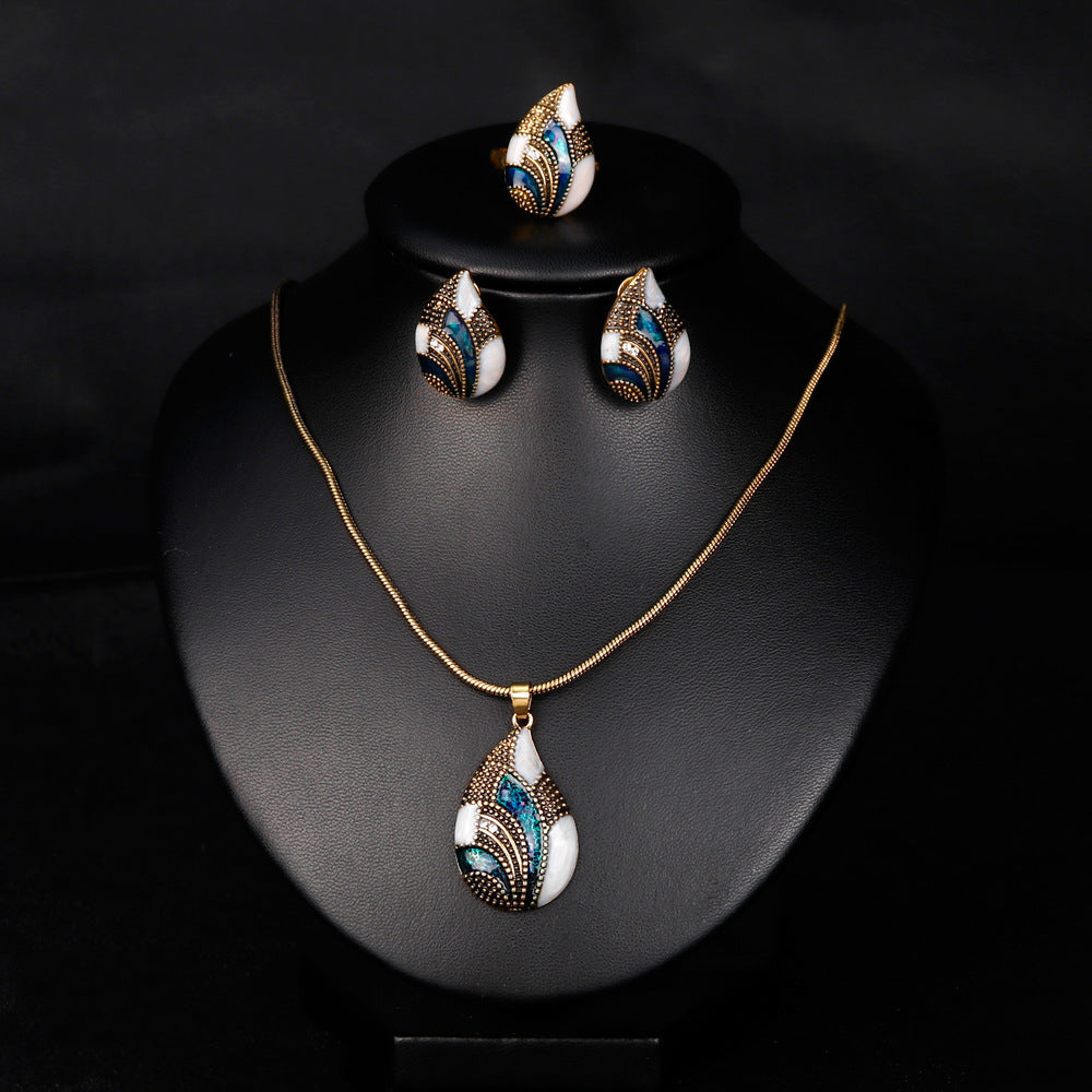 Water Drop Jewelry Set Jewelry/Accessories