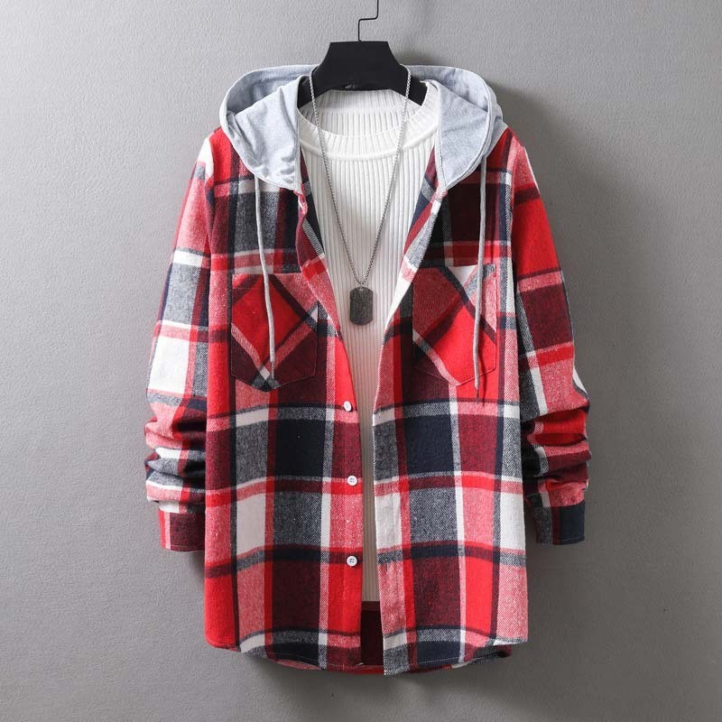 Hooded Casual Loose Fitting Sweater Men's Attire Apparel / Clothing