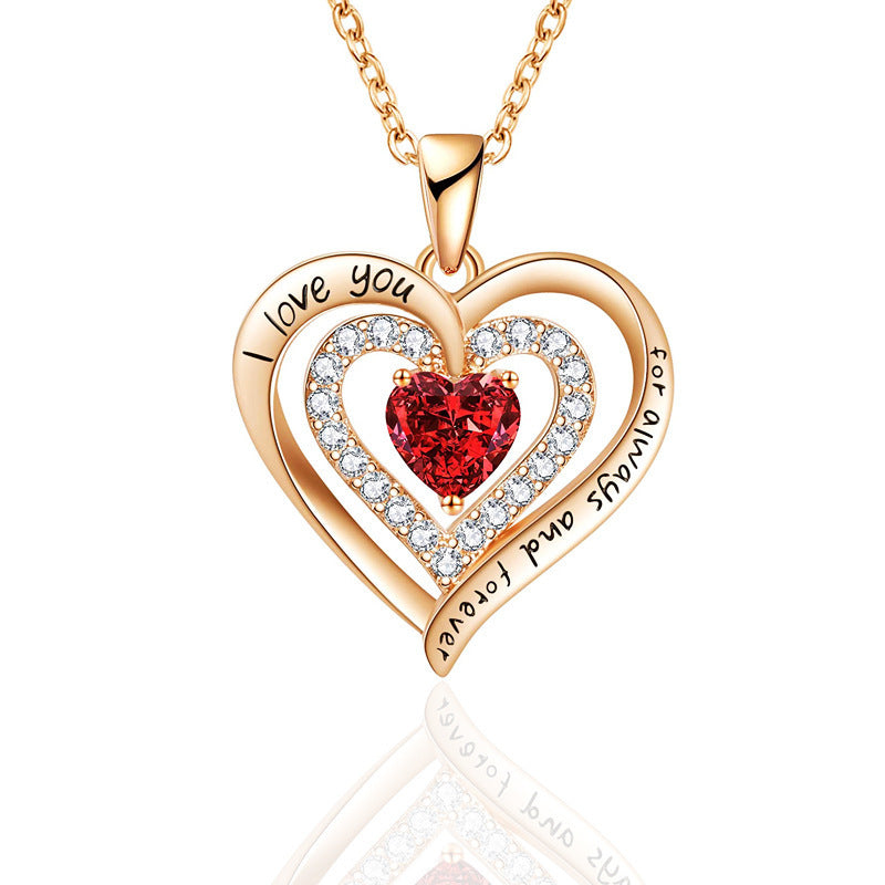 Eternal Rose Teddy Bear Gift Box with Necklace – Rotating Rose Jewelry Box & Storage Case for Women & Girlfriend, Perfect for Valentine's Day, Wedding & More