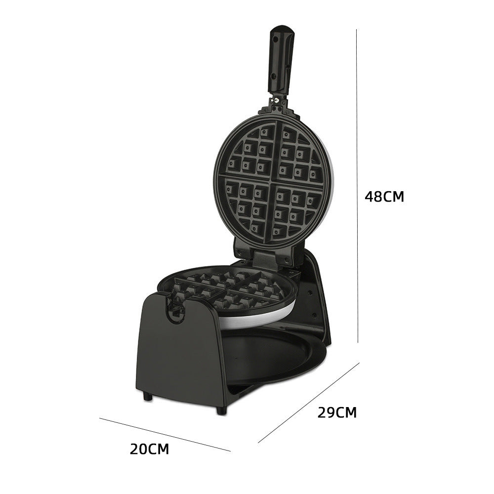 Household Round Rotating Waffle Machine appliances Home Essentials
