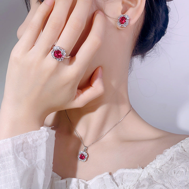 Minority Simple Fashion Gold-plated Copper Jewelry Suit Jewelry/Accessories