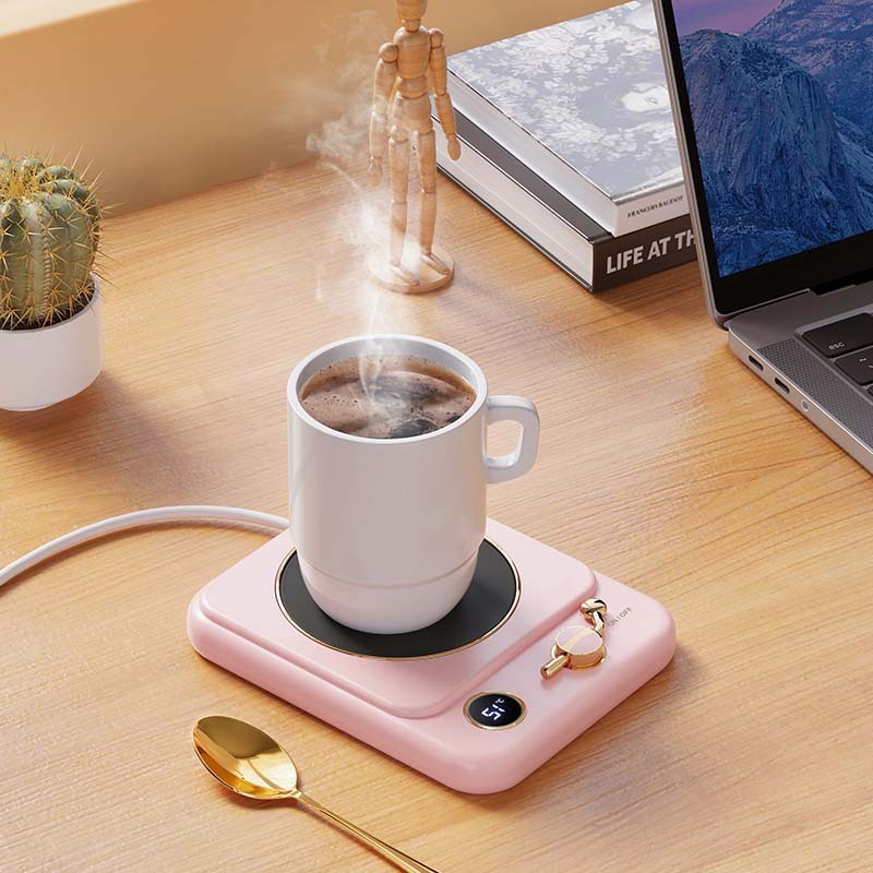 Milk Heating Insulation Base Desktop Digital Display Warming Pad appliances Home Essentials