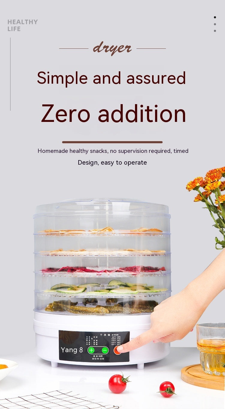 Household Fruit Dehydrator Food Small Foodstuff Dryer Appliances Home Essentials