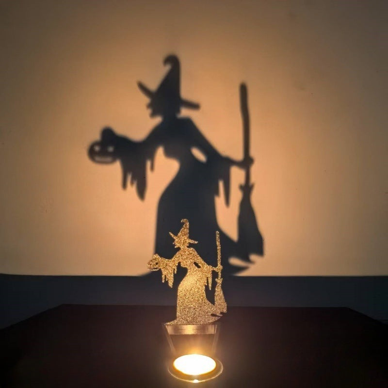 Halloween Candlestick Desktop Creativity Decorations Home Ornaments