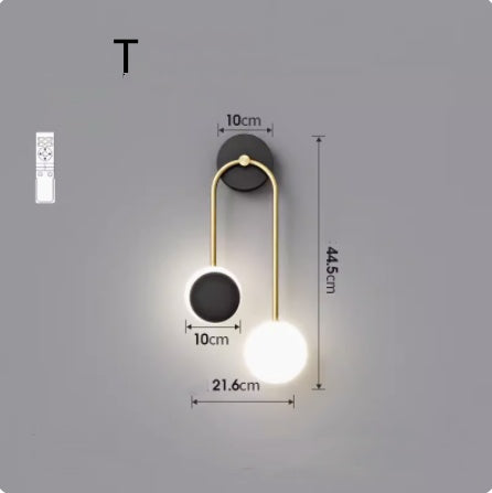 Wall Lamp, Bedside Lamp, Free Wiring Aisle Lamp Lighting Home Essentials