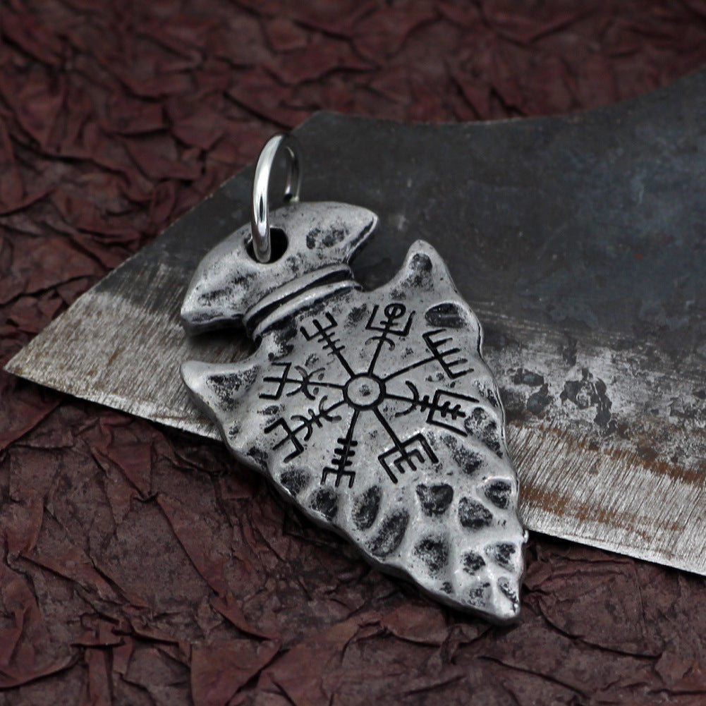 Fashion Simple Alloy Compass Pendant Necklace Jewelry/Accessories