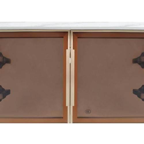 Table basse en panneaux de particules