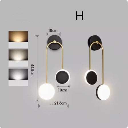 Wall Lamp, Bedside Lamp, Free Wiring Aisle Lamp Lighting Home Essentials