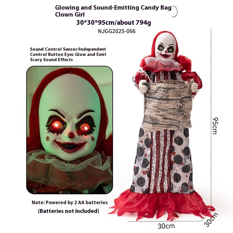 Halloween Electric Candy Girl Decoration Home Ornaments