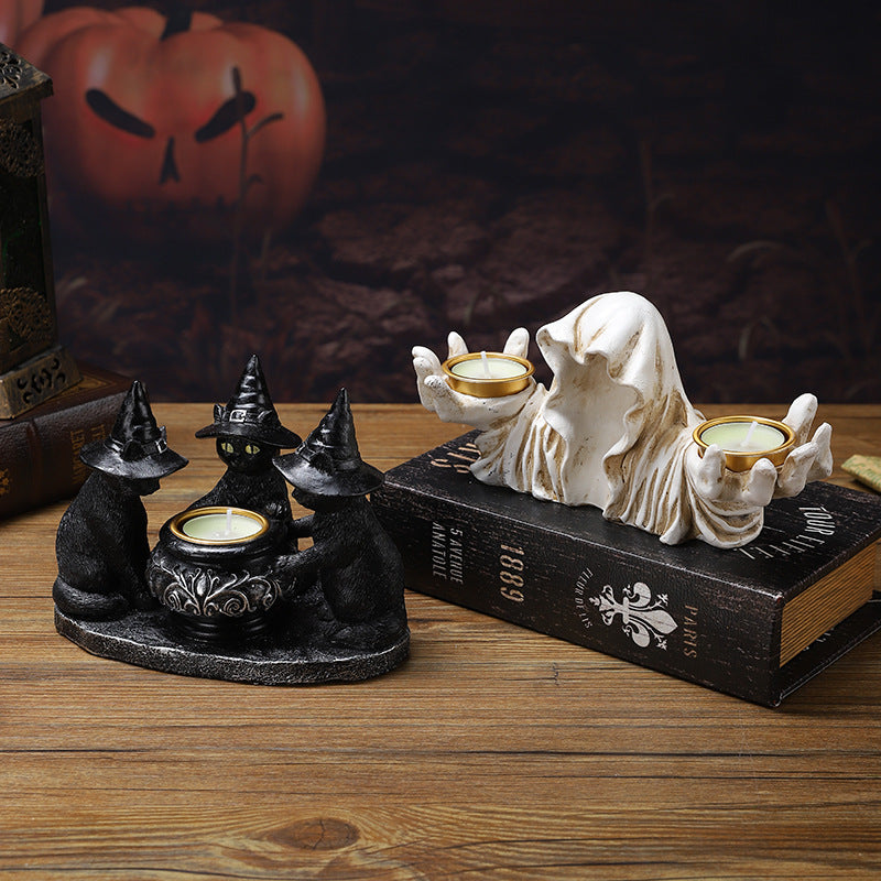 Halloween Candlestick Table Decorative Home Ornaments