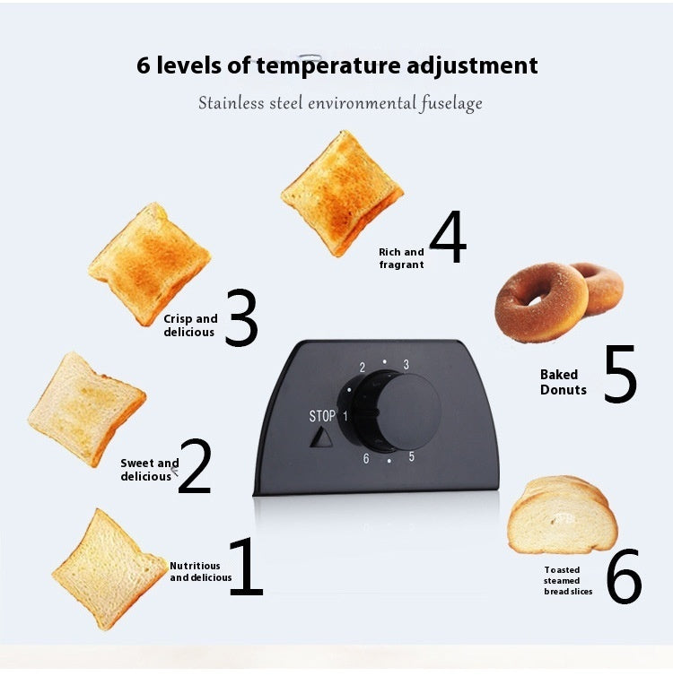 Toaster Home Breakfast Bread Maker Appliances Home Essentials