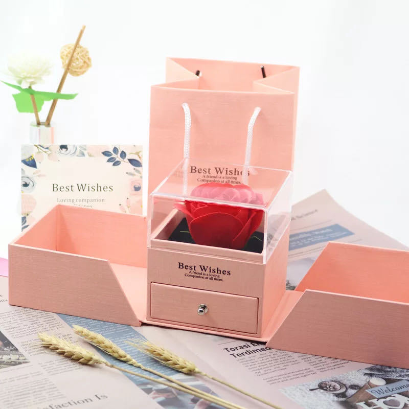 Plastic Eternal Flower – Perfect Gift for Any Occasion: Birthday, Anniversary, Wedding, Mother’s Day & More