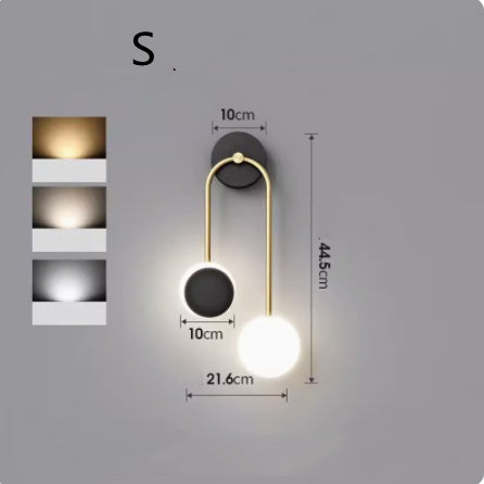 Wall Lamp, Bedside Lamp, Free Wiring Aisle Lamp Lighting Home Essentials